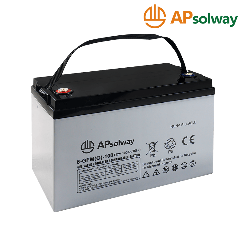 6-GFM(G)-100 Batería de plomo-ácido regulada por válvula de gel de 12 V, 100 Ah/10 horas