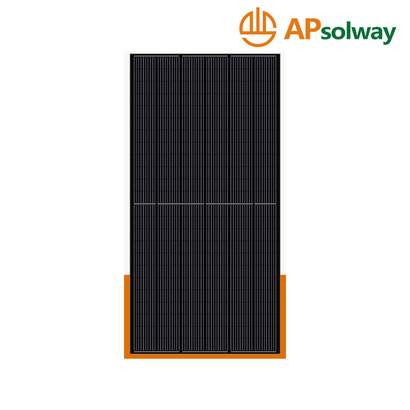 Módulo fotovoltaico solar monocristalino de medio chip de vidrio único 580W 144