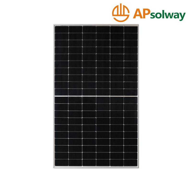 Panel solar monocristalino de media celda de alta eficiencia de 450 W, duradero para tejados domésticos y comerciales